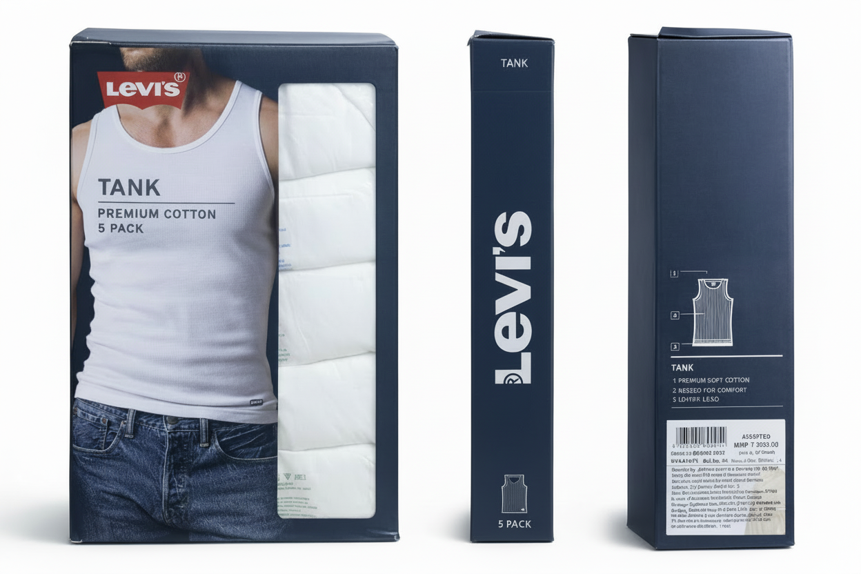 Levis Vest 5in1 Pack