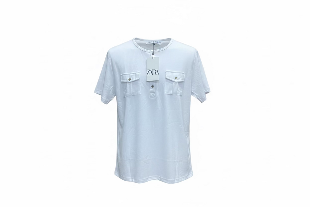 Zara Botton Tshirt