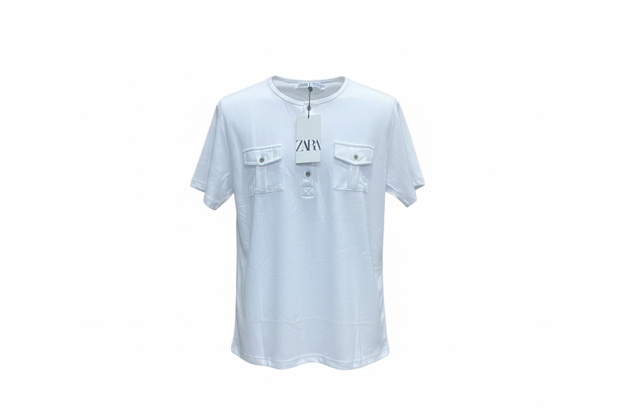 Zara Botton Tshirt