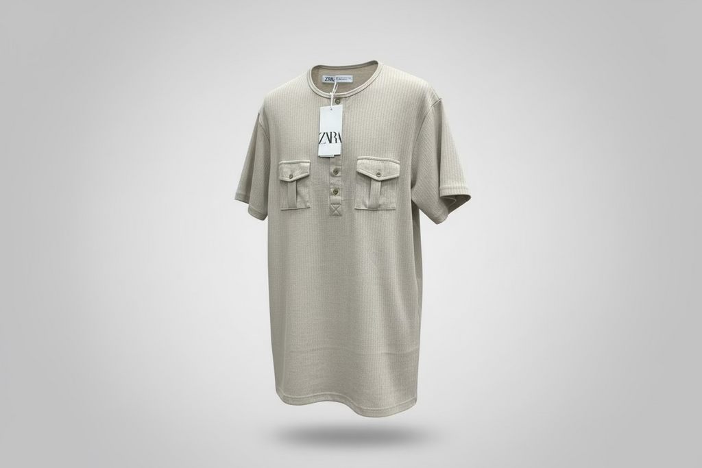 Zara Botton Tshirt