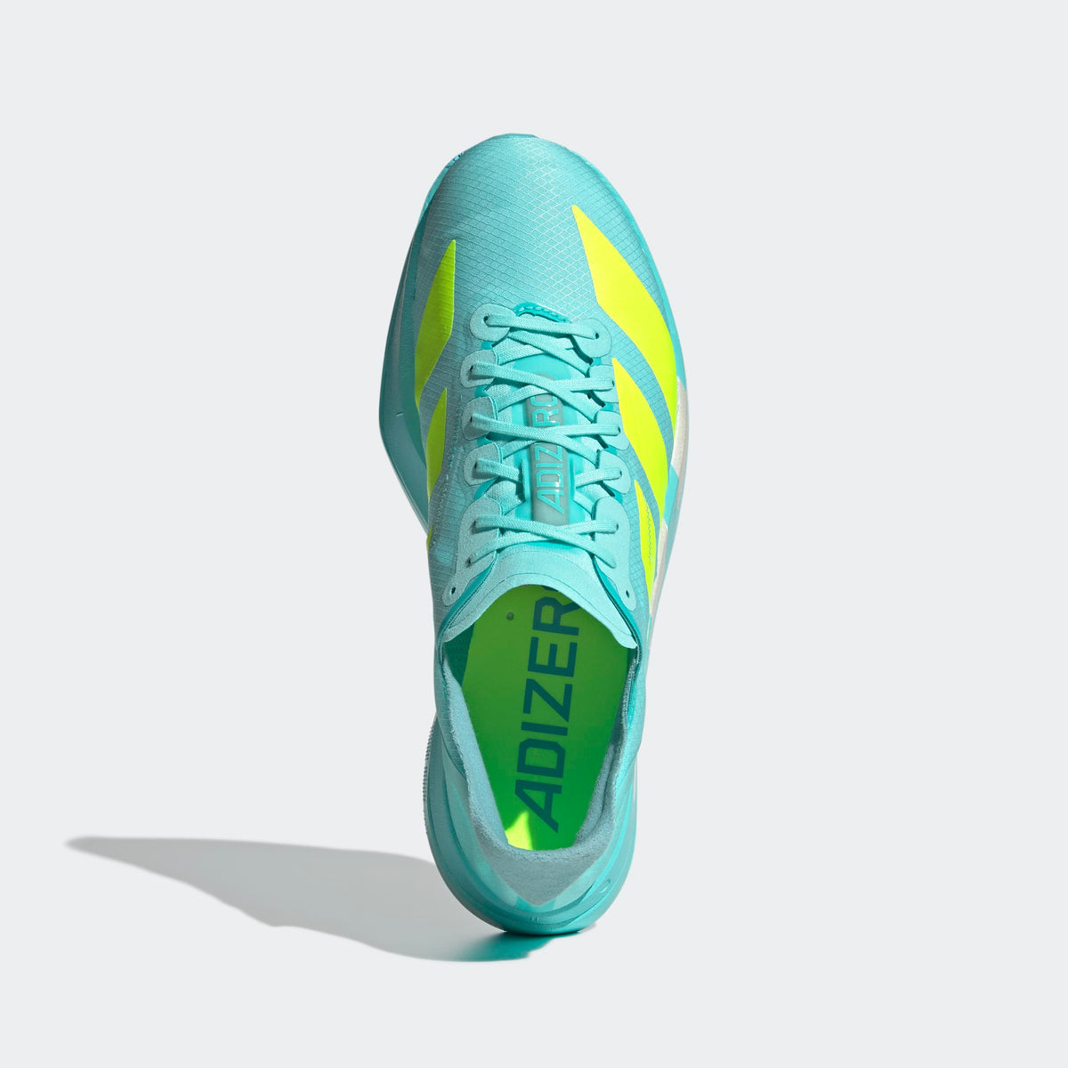 ADIZERO ADIOS PRO 4 SHOES FLASH AQUA / LUCID LEMON / MINT TON