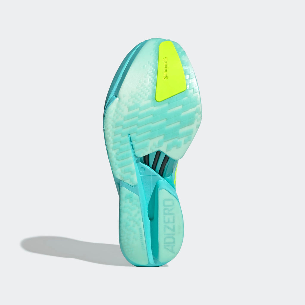 ADIZERO ADIOS PRO 4 SHOES FLASH AQUA / LUCID LEMON / MINT TON