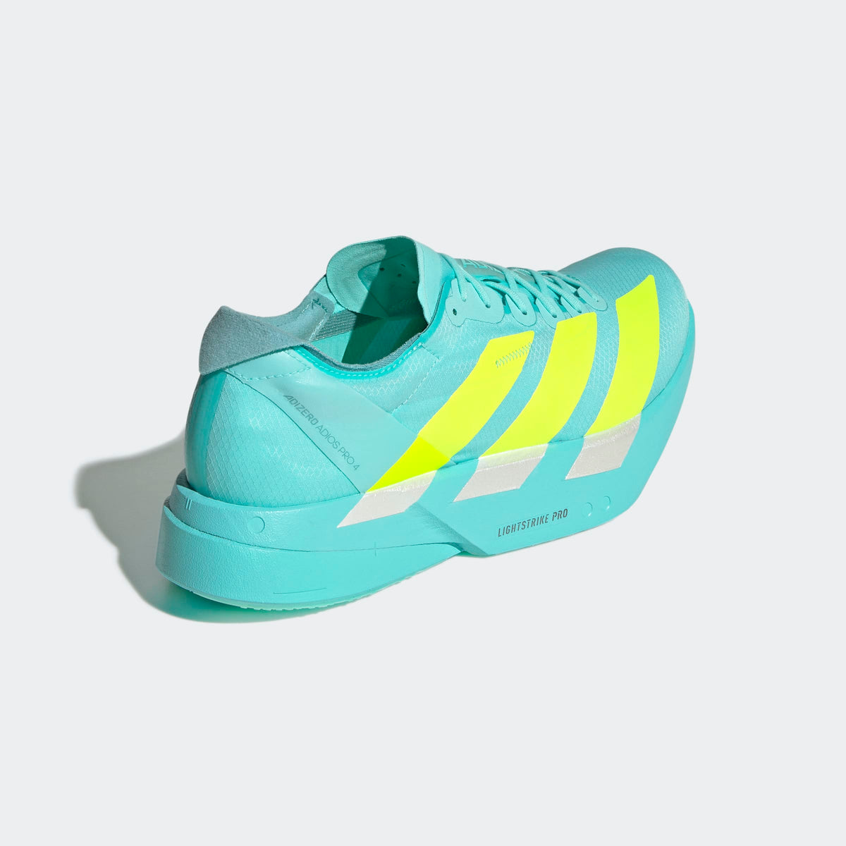 ADIZERO ADIOS PRO 4 SHOES FLASH AQUA / LUCID LEMON / MINT TON