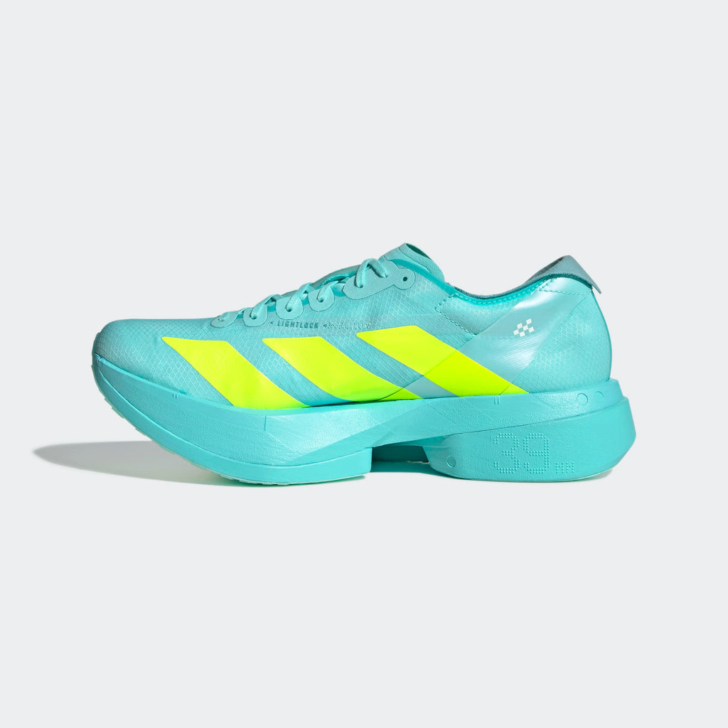 ADIZERO ADIOS PRO 4 SHOES FLASH AQUA / LUCID LEMON / MINT TON