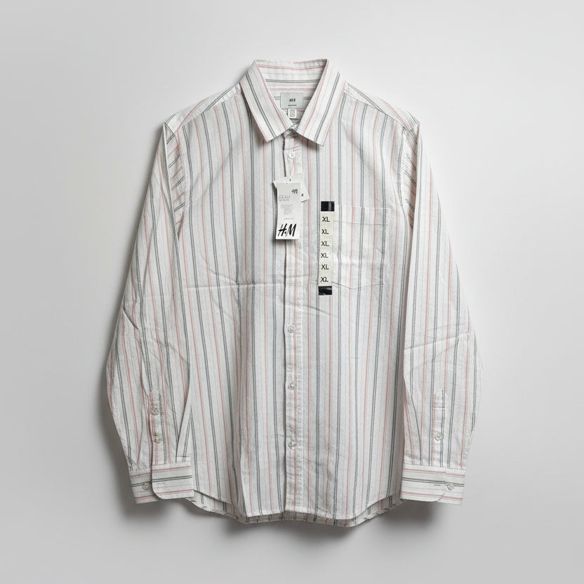 H&M Shirt Casual Stripe LS