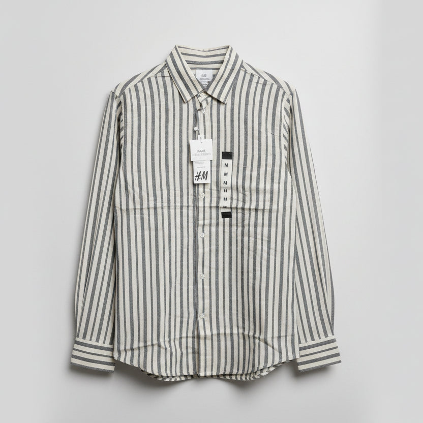 H&M Shirt Casual Stripe LS