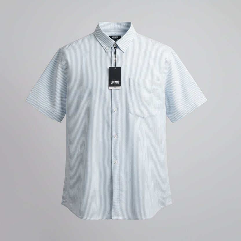 Jacamo Casual Shirt Stripe SS